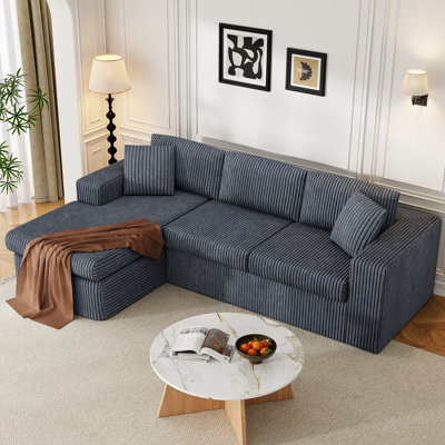  104.3" Upholstered Cloudy Sectional