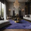 Tapis gris soyeux et moelleux-108682392