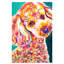 Curly The Poodle by DawgArt - Print on Canvas-112914674-56678280