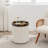 Arooj Round Solid Walnut Serving Tray-1767092272