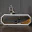 Facet Console-Gold Leaf