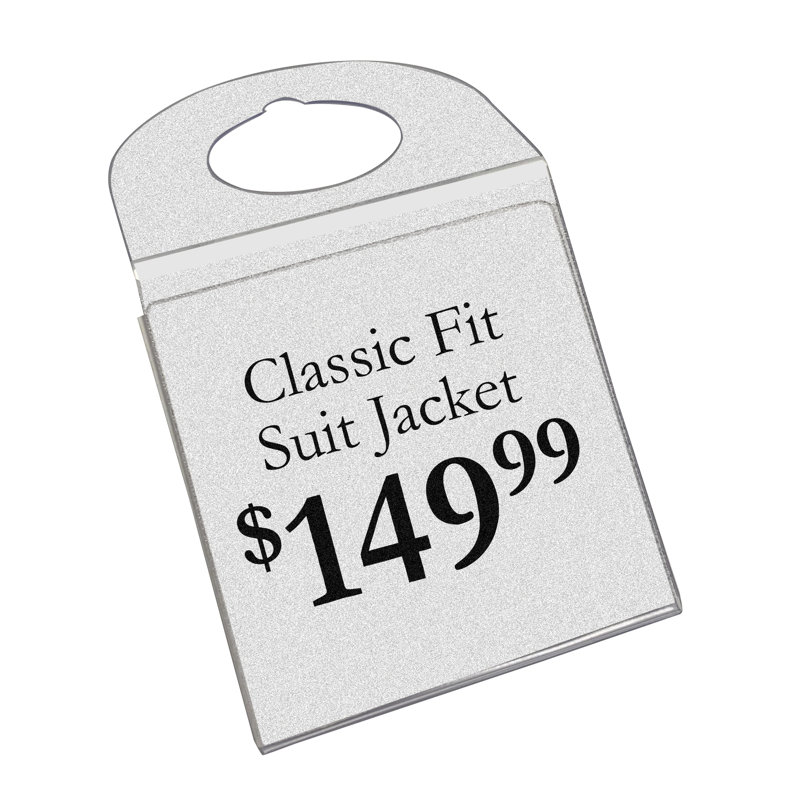 Plastic Hang Tab For Clothes Hangers