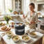 Chauffe-soupe électrique 11,62 pte 300 W - Acier inoxydable 304 pour la cuisine, le restaurant et le buffet-123516072