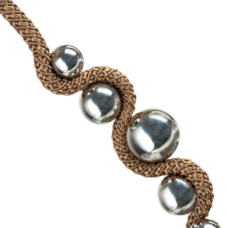 Losh Fabric 16cm Curtain Tieback, Beige