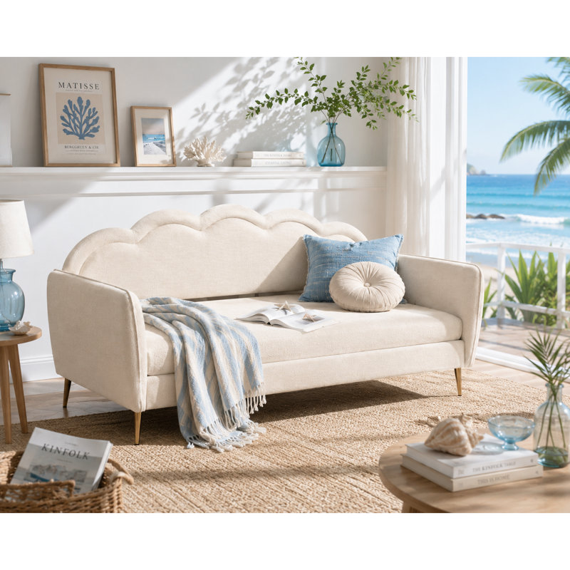 Lit de jour Orrin Cloud, Beige