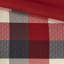 Housse de couette 6 pièces à chevrons aux imprimés audacieux pour très grand / très grand confort