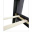 Velvet Button Queen Bed - Solid Wood Slat Foundation Charcoal Gray Platform With Detail And Dependable Base-1236092115