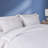  Ensemble d'édredon 3 pièces en microfibre blanche-95353657