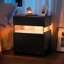 Commode 3 tiroirs pour table de chevet avec tables en acrylique à DEL Nightstands-2004683382