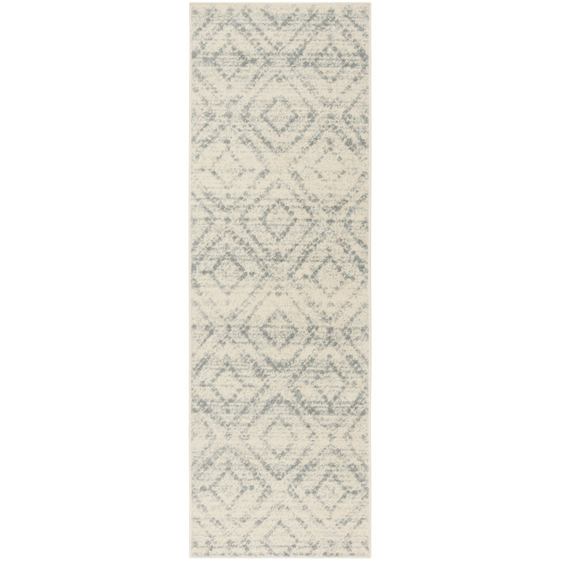 Muniz Performance Geometric Rug, Runner 2'6" x 6'