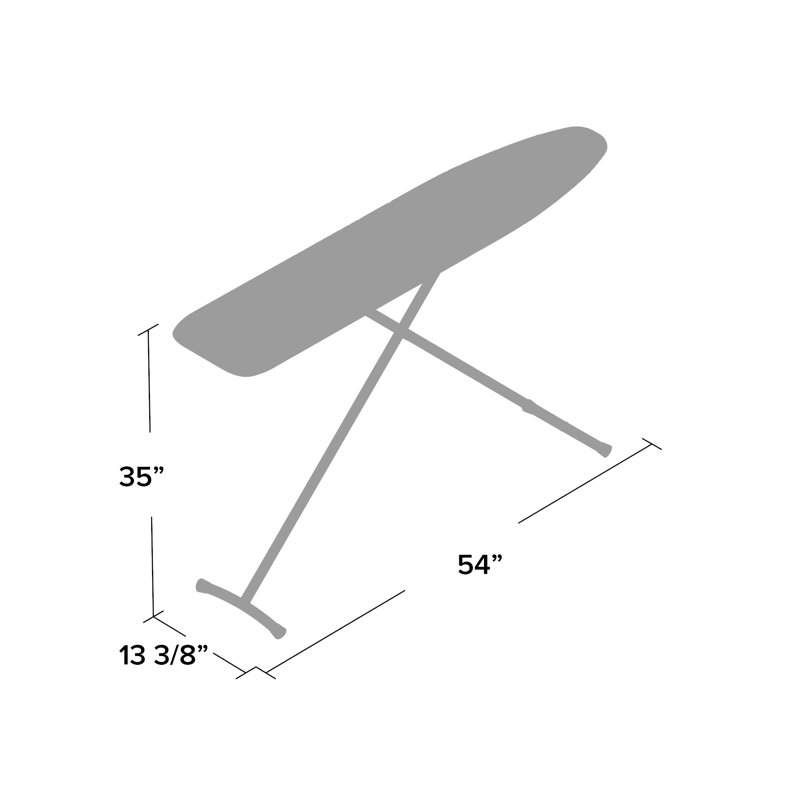 Wayfair Basics® Bustillos Collapsible Freestanding Ironing Board