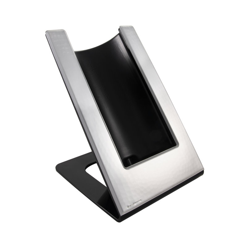 Kyleigh Wine Cooler, Silver/Black