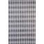 Tapis bleu en soie de bambou Southwell