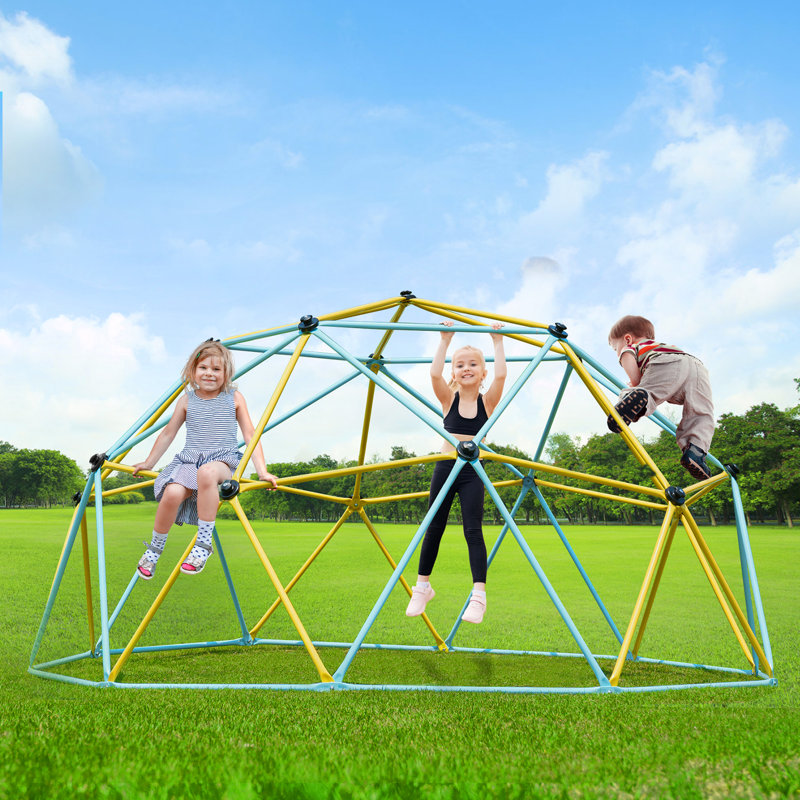 VEVOR 304.8cm W Metal Climbing Dome