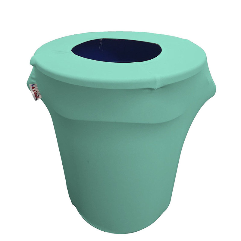 Housse pour poubelle extensible en élasthanne, Menthe