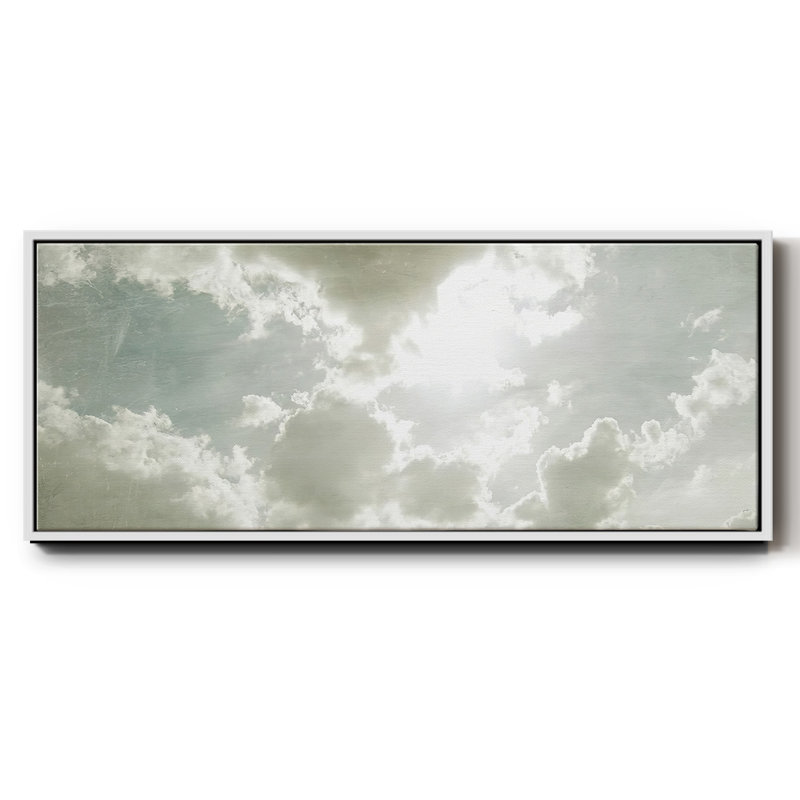 Sky Scrapers II- Framed Canvas, 20" H x 50" W
