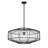 Cathe 1 - Light Black Drum Pendant