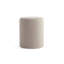 Repose-pieds rond avec siège rembourré confortable (Kaki) Get Set Style-727747487