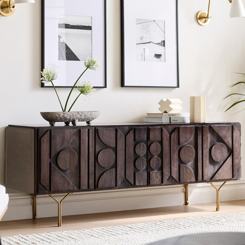 Buffet de grande capacité, H 29,53 po x l 78,74 po x P 15,75 po