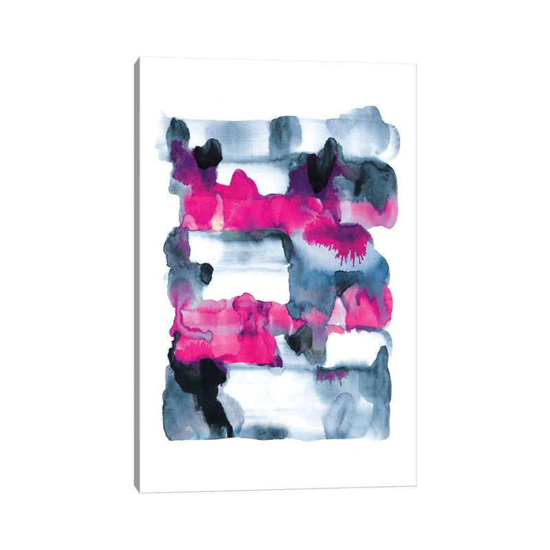 Evening by Lesia Binkin - Painting on Canvas, 20.32 cm H x 30.48 cm W, Wrapped Canvas