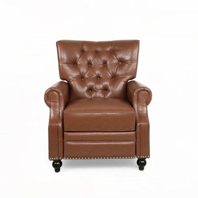 Rolled Arm Manual Recliner
