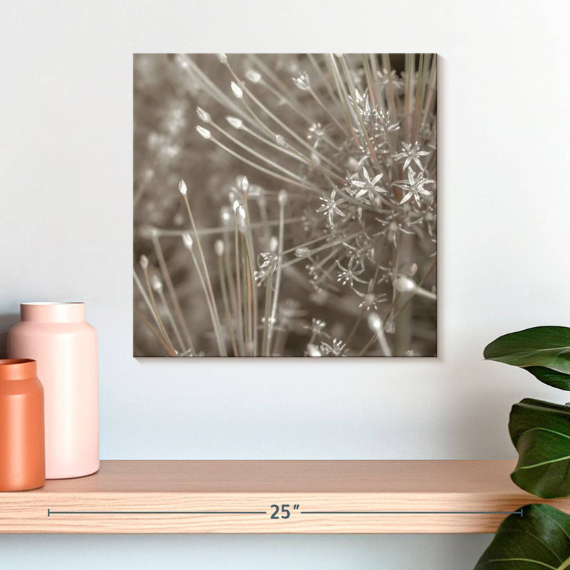 Harnek argent alliums, H 16 po x l 16 po