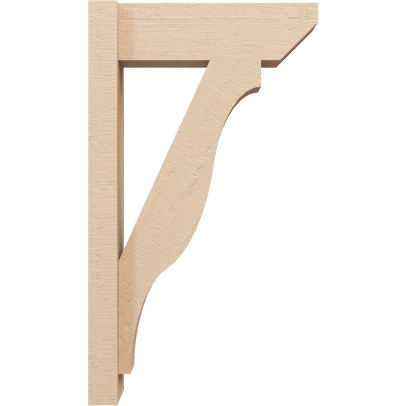 Bois de cèdre brut Funston Slat, H 28 po x l 6 po x P 16 po