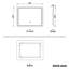 Sydnie Rectangle Mirror-1173796517