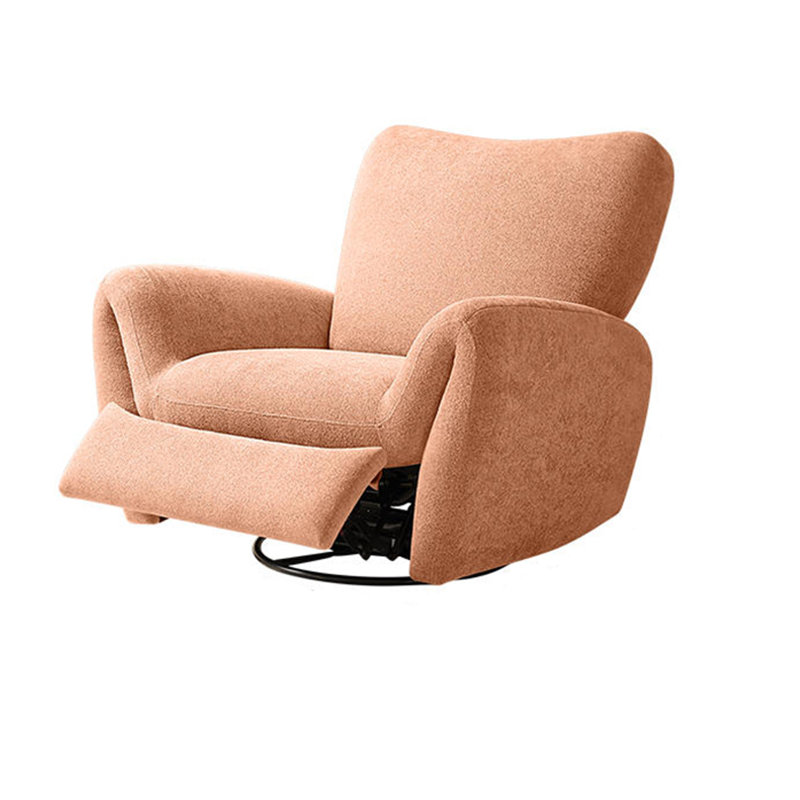 Olibel Upholstered Recliner, Pink