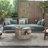 Round Glass Top Coffee Table