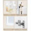 Bathroom Mirror Cabinet with Led Light, Touch Control, Illuminated Mirror Wall Cabinet with Hair Dryer Holder and Hooks, 3 Colour Dimmable, 70 x 60 cm, White 
