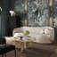 Canapé en velours texturé crème Tov Furniture-2077773247