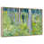 Floating Frame Natural Wood