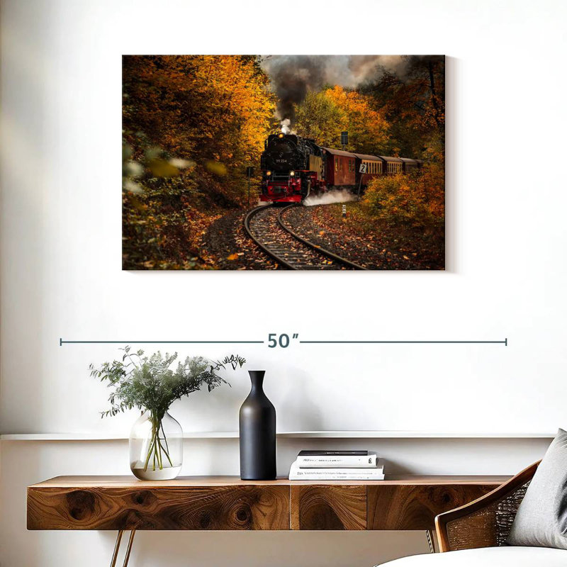 Mehar Wernigerode Steam Train, 24" H x 36" W