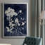 Indigo Botanical II Revisité - reproduction d'art sur toile-987635292-987635296