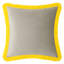  Housse de coussin en velours à pampilles