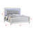 Upholstered Led Bed Made With Wood-114228963-114228964