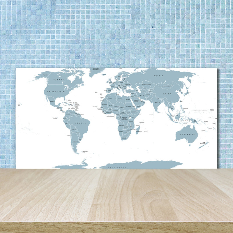 Meade 50cm W x 100cm L Glass Peel and Stick Panel