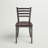 Kendall Clear Coated Ladder Back Metal Restaurant Chair-94568939-68072808