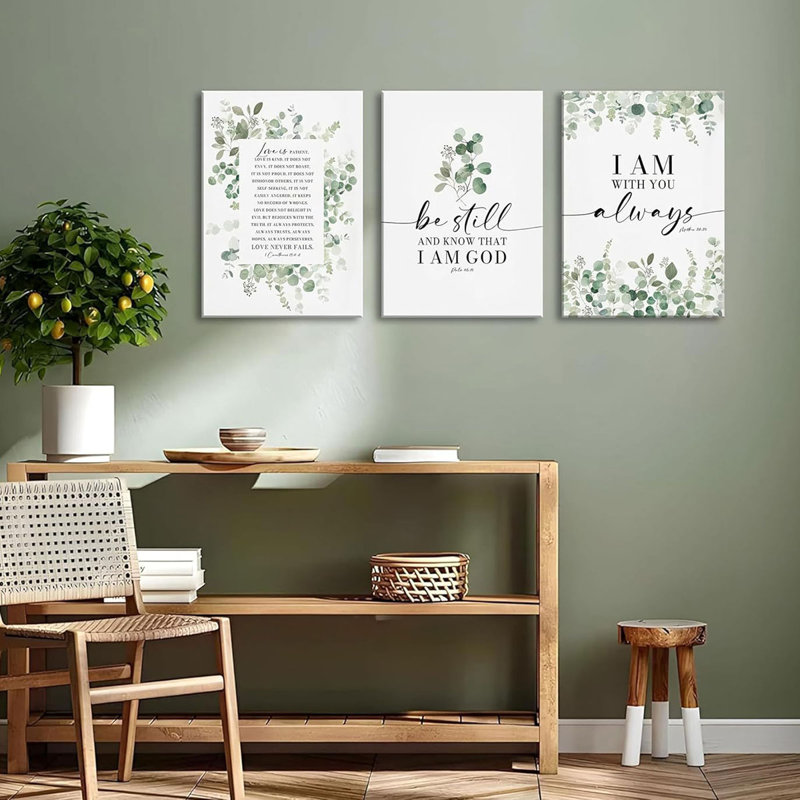 3 Piece Wrapped Canvas Print