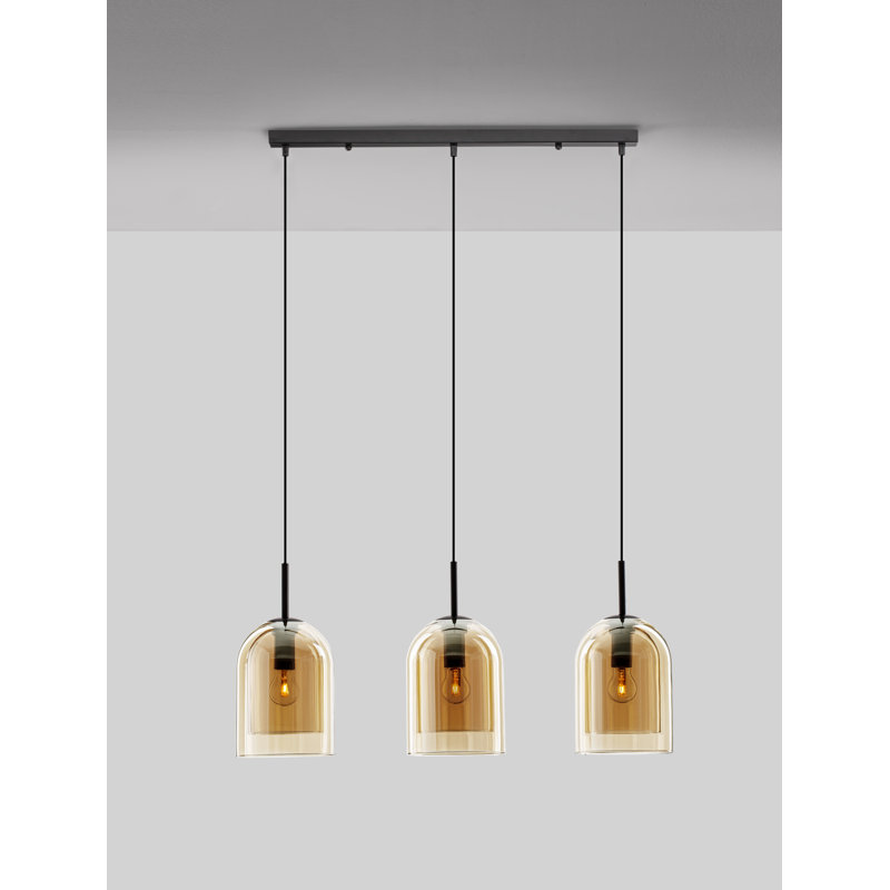 3 - Light Black Pendant