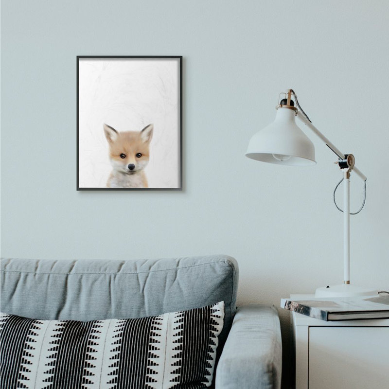 Art encadré Ringo, H 20 po x l 16 po x P 1,5 po, Giclée encadrée noir minuit