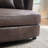 55" W Upholstered Accent Barrel Chair-296376103
