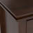 Artisan 24"W Solid Wood Contemporary Nightstand with 1 Drawer, Open Shelf Storage and Bronze Knobs-361422298