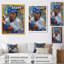 Portrait de légende du baseball sur le terrain I - décoration murale baseball sport-1869278872-1869278877