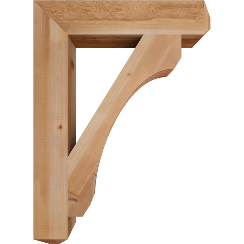 Support l 5 1/2 po x P 32 po x H 44 po Legacy Craftsman, Cèdre rouge, H 44 po x l 5,5 po x P 32 po