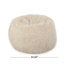 Fauteuil à billes classique en fausse fourrure-1388652655