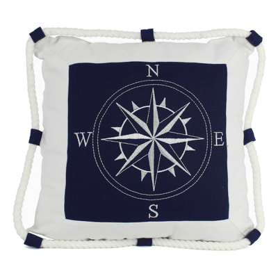 Embroidered Reversible Pillow Cover