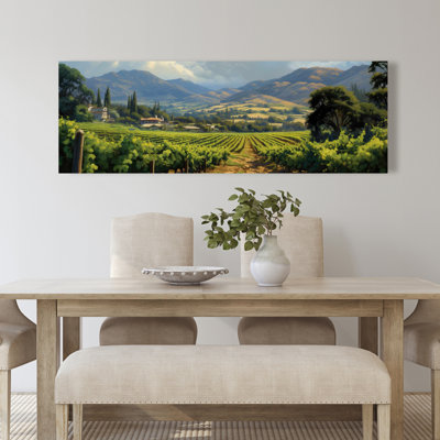 Ferme exotique - Toile de paysages d'arbres pour la décoration intérieure