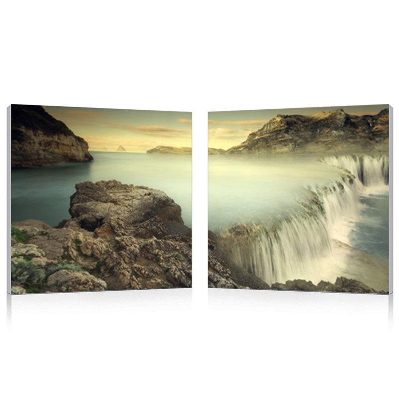 Unbridled Power 20" Square Canvas Diptych Print